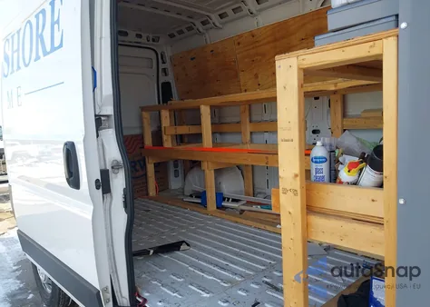 2023 Ram Promaster 2500 High Roof 159 Wb z USA, uszkodzony, nr VIN 3C6LRVDG4PE577694